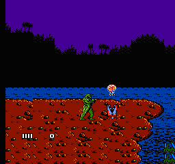 Swamp Thing (USA) In game screenshot